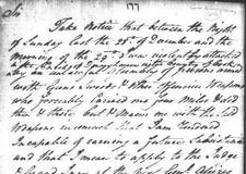 Tim Mahonys petition 1788