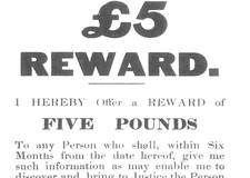 Reward poster 1840